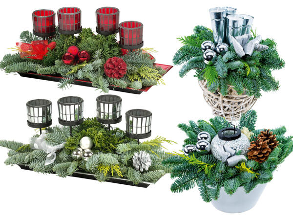 Weihnachtsschale oder -Korb