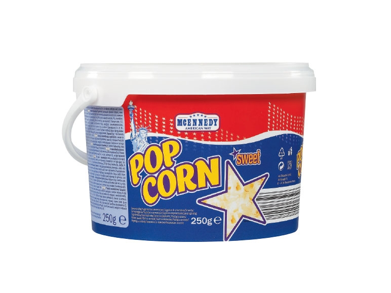Popcorn im Eimer
