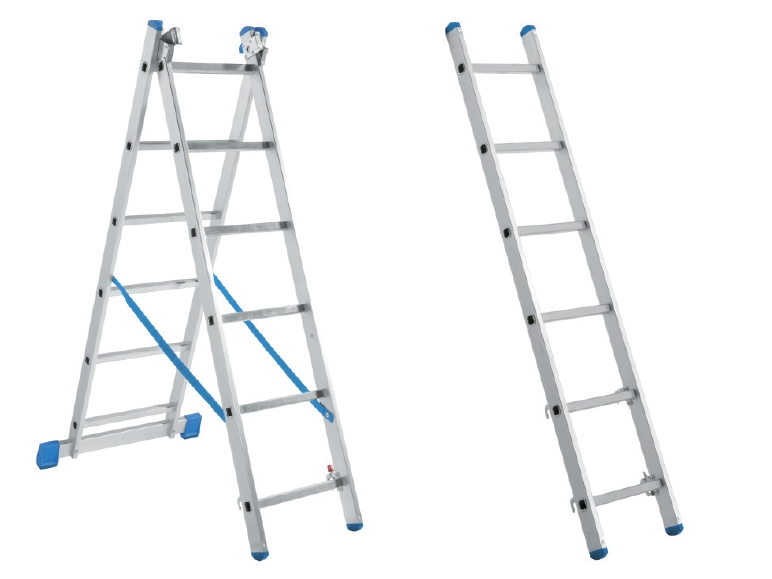POWERFIX 6-in-1 Multi-Purpose Ladder