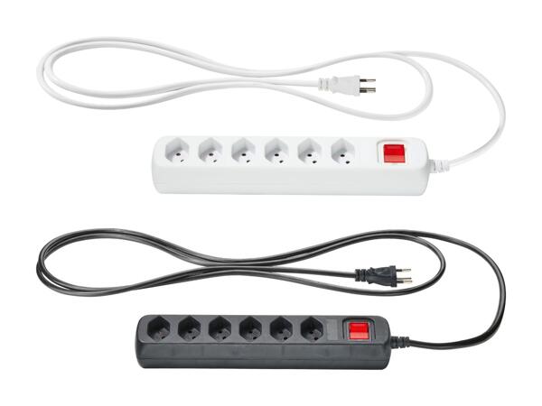 Bloc multiprise pour 6 appareils