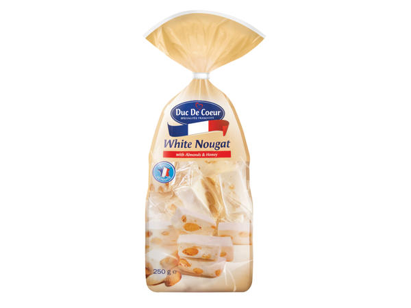 Nougat with Almonds and Honey