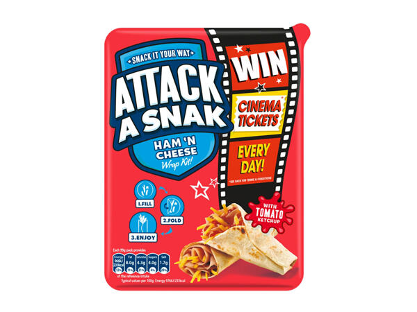 Attack A Snack Ham N' Cheese