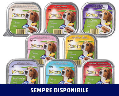 ROMEO 
 CIBO PER CANI
