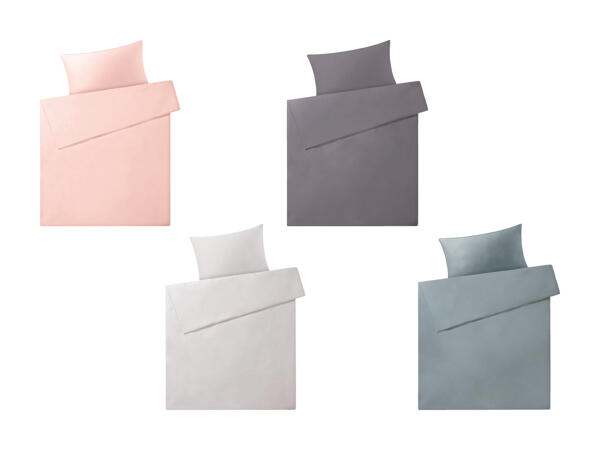 Parure de lit en satin Mako