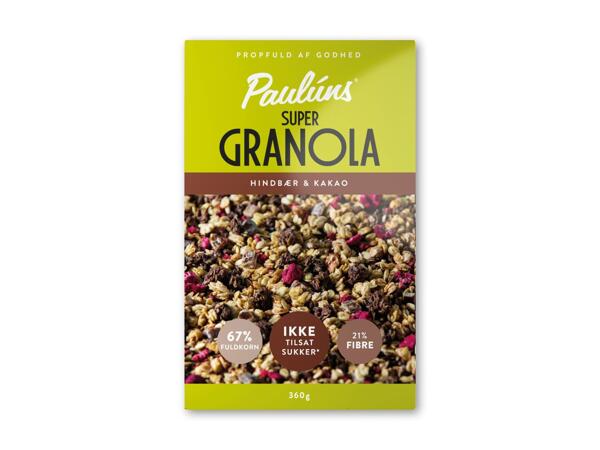 PAULÚNS Super granola