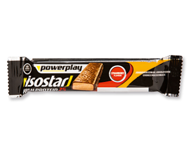 Barres hyperprotéinées à la fraise ISOSTAR SPORT NUTRITION