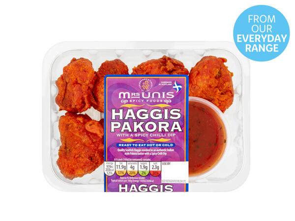 MRS Unis Haggis Pakora