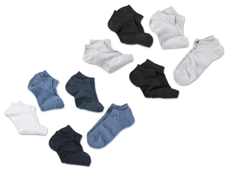 LIVERGY(R) Herren Sneakersocken, 5 Paar
