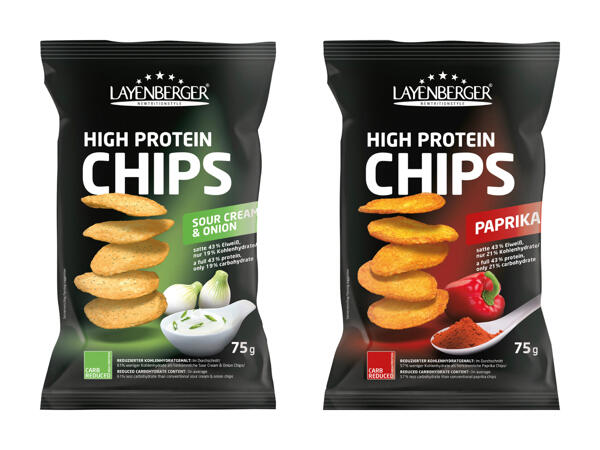 Chips riches en protéines pauvres en glucides Layenberger