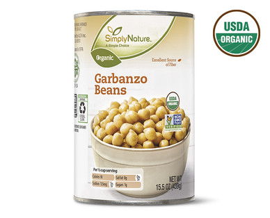 SimplyNature Organic Garbanzo Beans