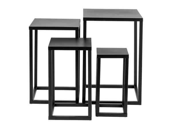 Livarno Home Side Table Set - Set of 4