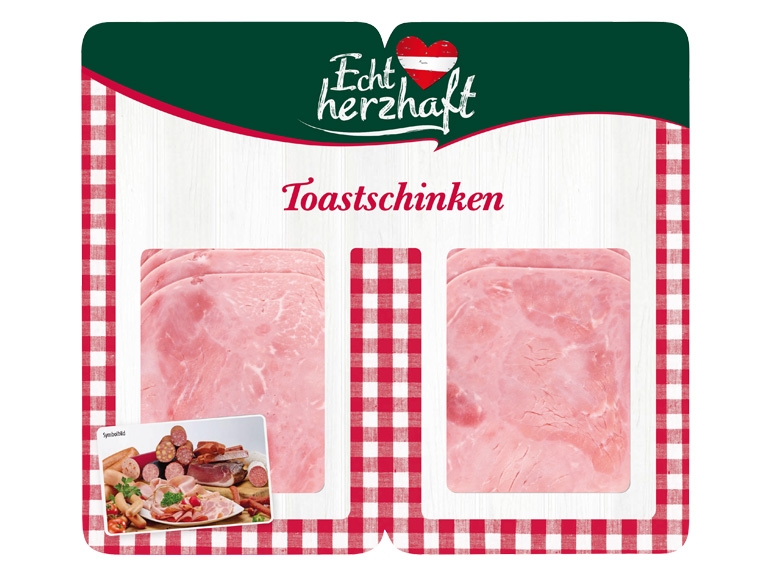 ECHT HERZHAFT Toastschinken