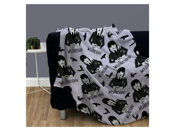 Fleece Blanket 100x150cm "Wednesday"