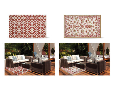 Huntington Home 8' L x 5' W Indoor/Outdoor Area Rug