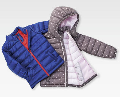 Piumino leggero per bambini piccoli IMPIDIMPI