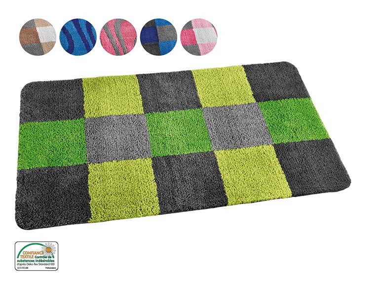 Tapis de bain en microfibre