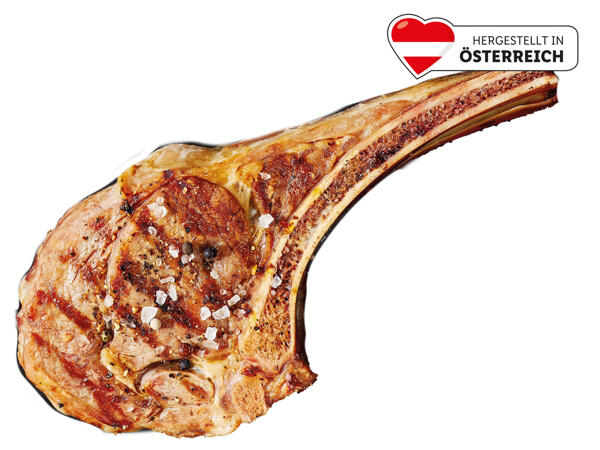 Frisches Tomahawk-Steak