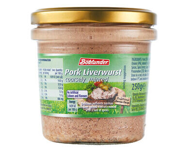Böklunder Pork Liverwurst 250g