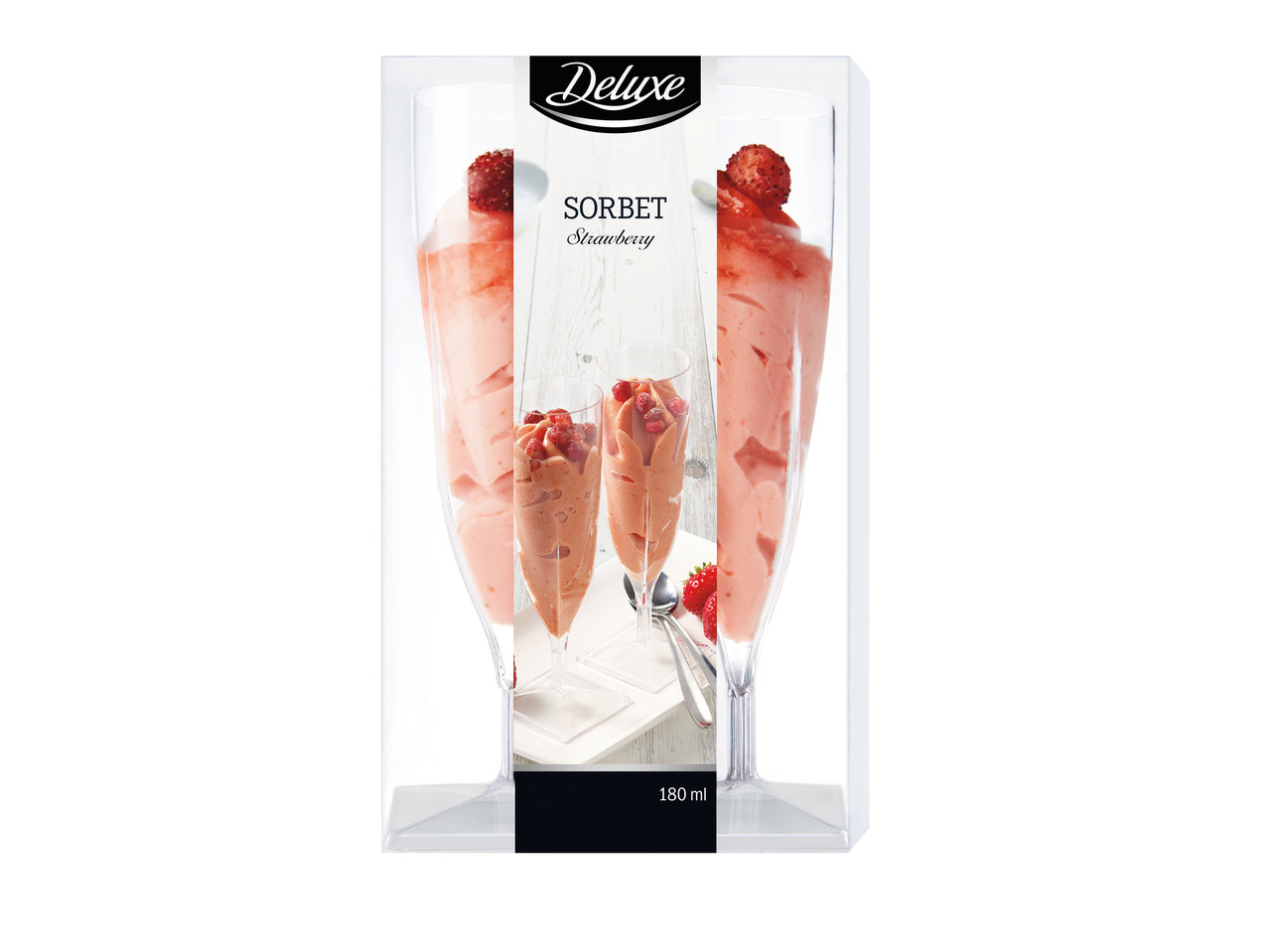 DELUXE Sorbetis i glas
