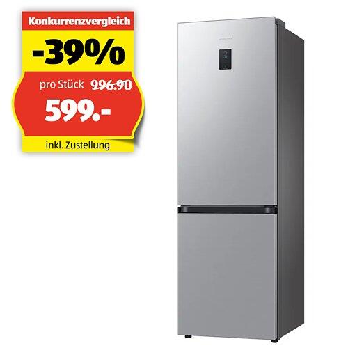 SAMSUNG Kühl-Gefrierkombination RB7300, WiFi, 344 Liter, Silber