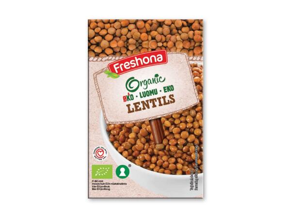 FRESHONA Økologiske bønner eller linser