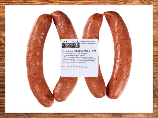 Chäswürstli del Nidvaldo