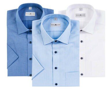 ROYAL CLASS 
 CHEMISE POUR HOMMES À MANCHES COURTES
