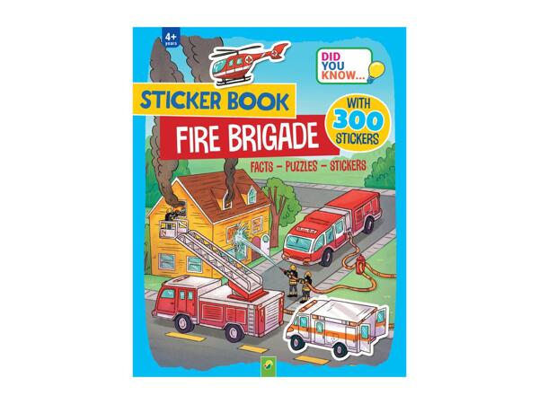 Kids' Educational Sticker Book Assortment