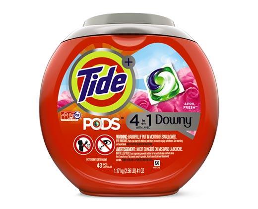 Tide 
 Pods with Downy April Fresh