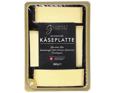 GOURMET
PIATTO DI FORMAGGI SVIZZERI