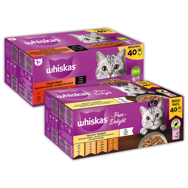 Katzennassnahrung Portionsbeutel