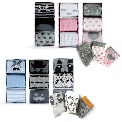 Babysocken, 3 Paar