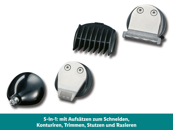 5-in-1 Akku Haar- und Bartschneider