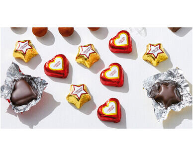 Erasmi Lübeck Fine Marzipan Hearts and Stars 250g