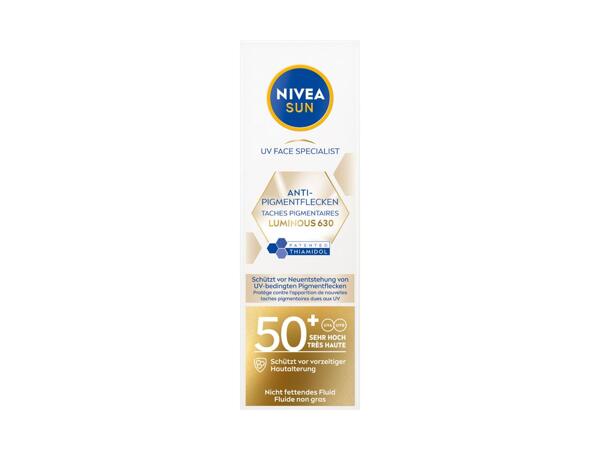 Crème pour le visage UV Nivea Sun