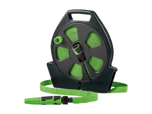 20M FLAT HOSE SET WITH STORAGE REEL