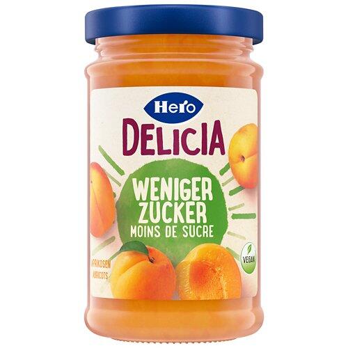 DELICIA Konfitüre weniger Zucker, Aprikose