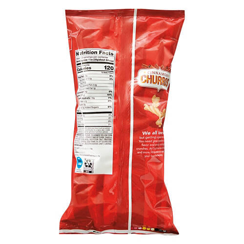 Crispy Sweet Cinnamon Churros, 3 oz