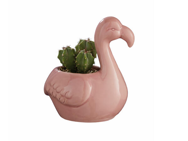 Novelty Planter Flamingo & Llama