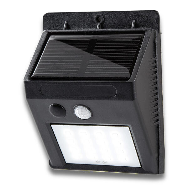 LED-Solar-Wand- und Sicherheitsleuchte