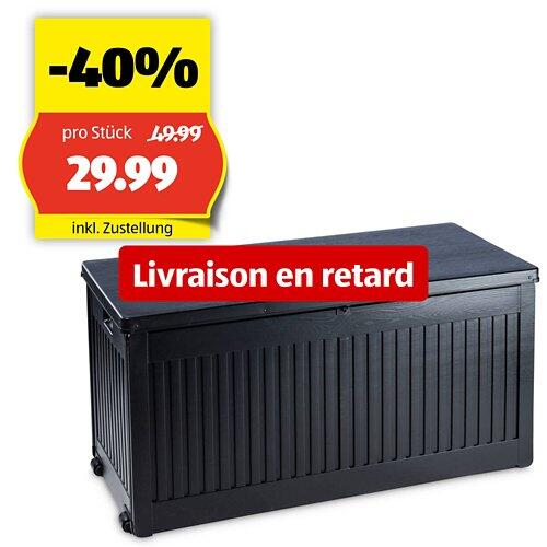 BELAVI Coffre de jardin ou multi-usages, 270 litres