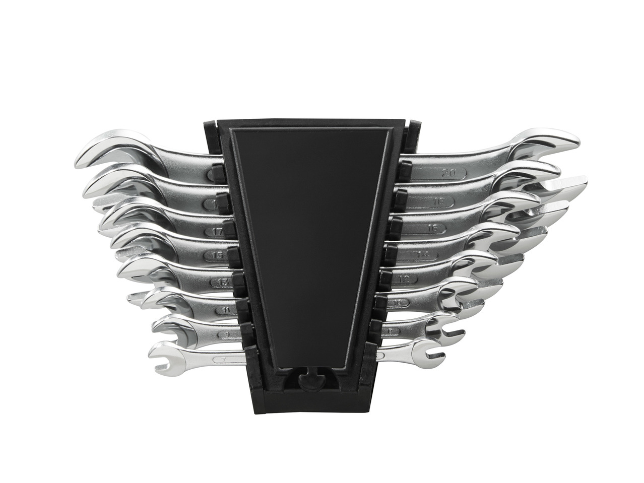 Powerfix Profi Open-End or Ring Spanner Set1
