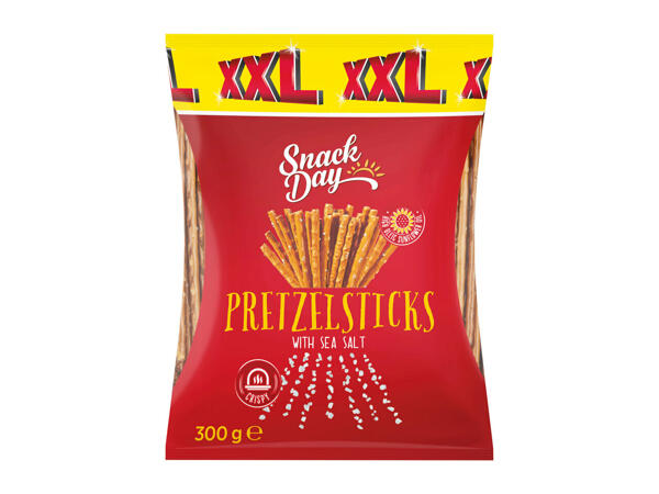 Snack Day Salted Pretzel Sticks