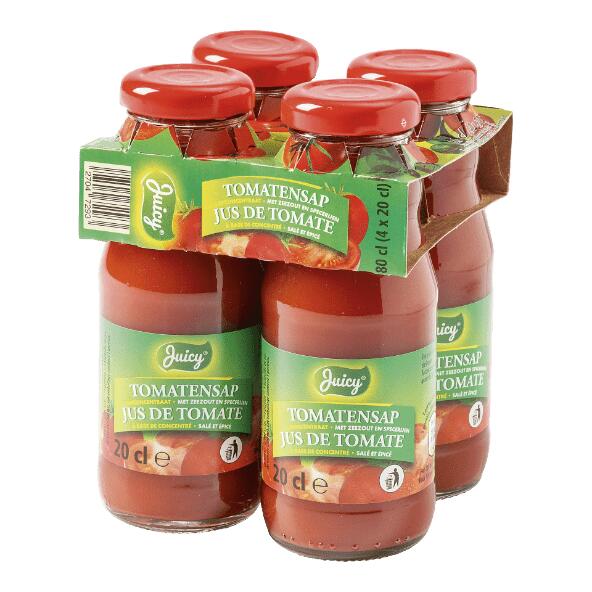Jus de tomates, 4 pcs