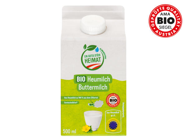 Bio-Heumilch Buttermilch