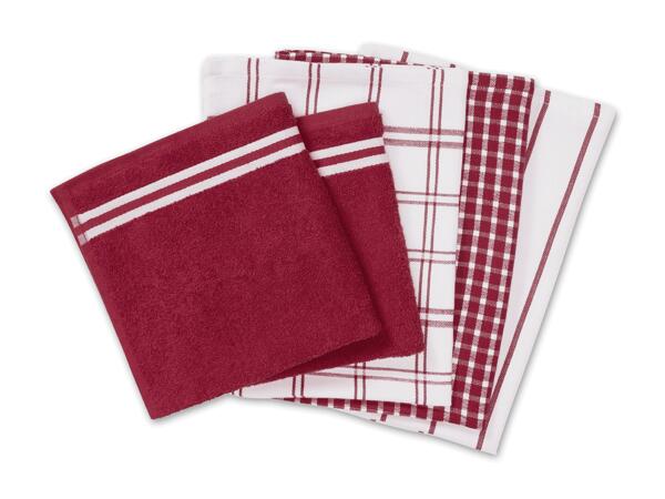 Küchentuch-Set, 5-teilig