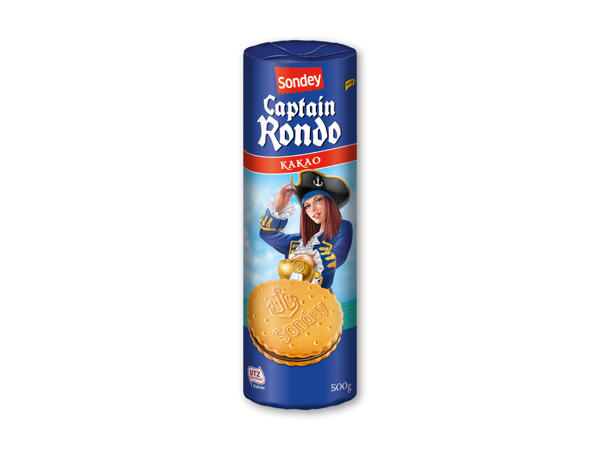 Doppeltkiks med kakaocreme