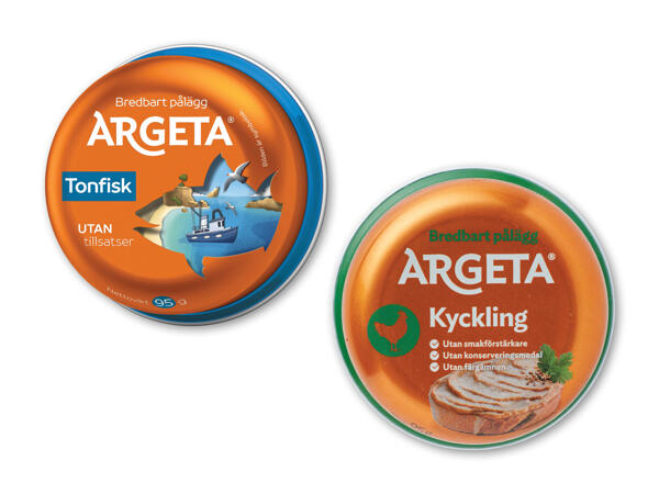 Argeta tunfiskpostej eller kyllingepostej