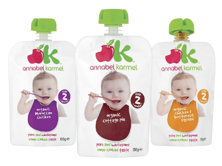 ANNABEL KARMEL Stage 2 Organic Baby food