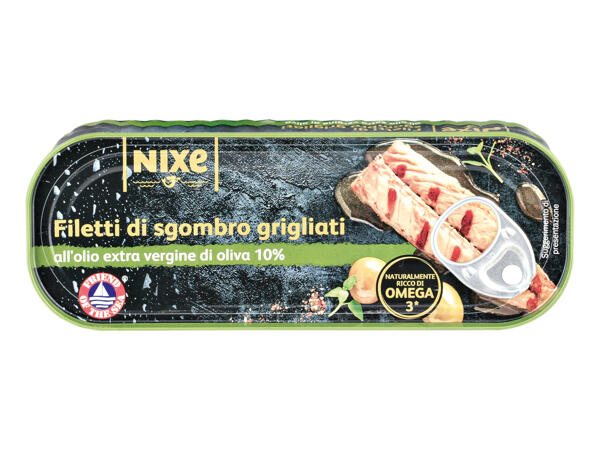 Grilled Mackerel Fillets